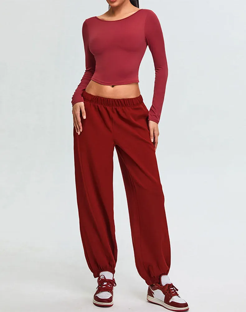 Activewear Set with U-Shaped Back Top and Sweatpant sold by CRAVE by Frederick Wilhelm product image thumbnail 5