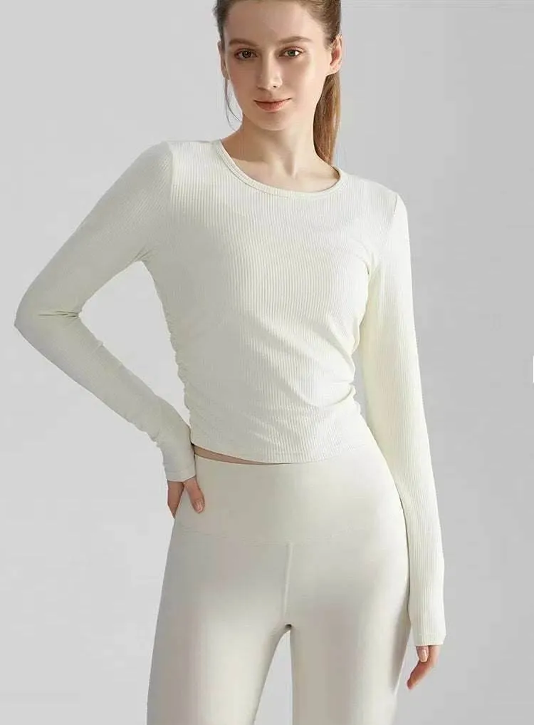 Long Sleeve Yoga T-Shirts sold by CRAVE by Frederick Wilhelm product image thumbnail 4