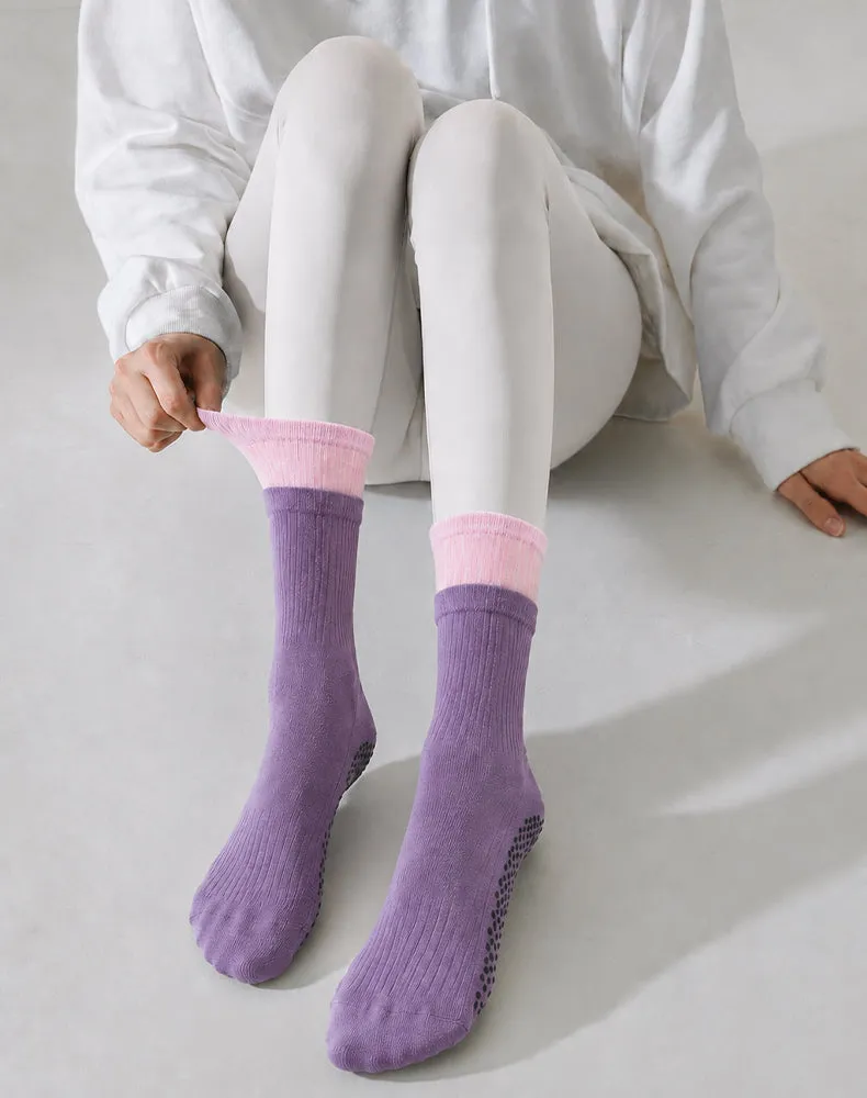 Non Slip Yoga Pilates Socks with Grips sold by CRAVE by Frederick Wilhelm product image thumbnail 5