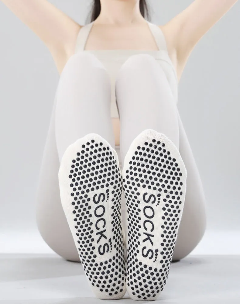 Pilates Yoga Crew Socks with Non Slip Grippers sold by CRAVE by Frederick Wilhelm product image thumbnail 3