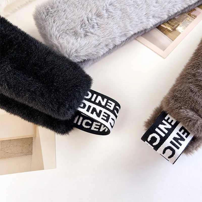 Faux Fur Furry Ear Headbands Elastic Hairbands sold by CRAVE by Frederick Wilhelm product image thumbnail 4