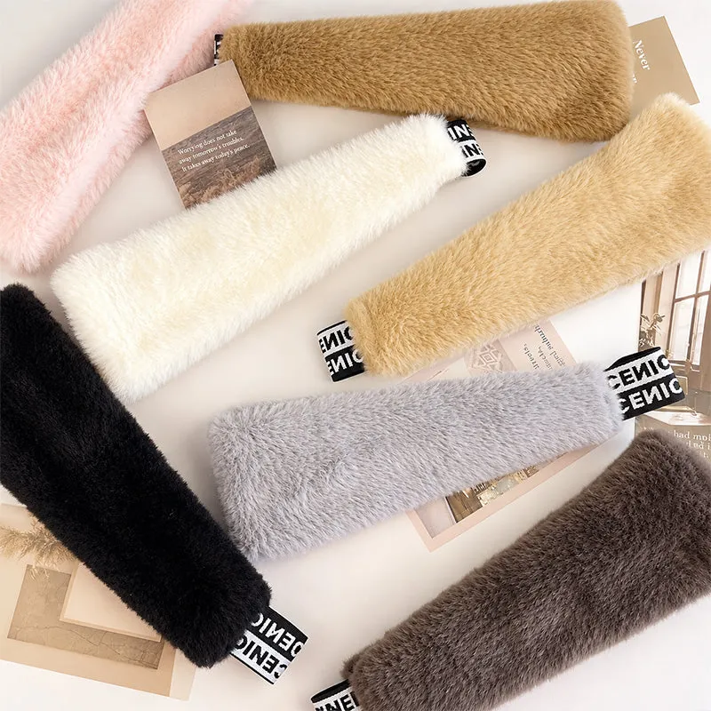 Faux Fur Furry Ear Headbands Elastic Hairbands sold by CRAVE by Frederick Wilhelm product image thumbnail 3