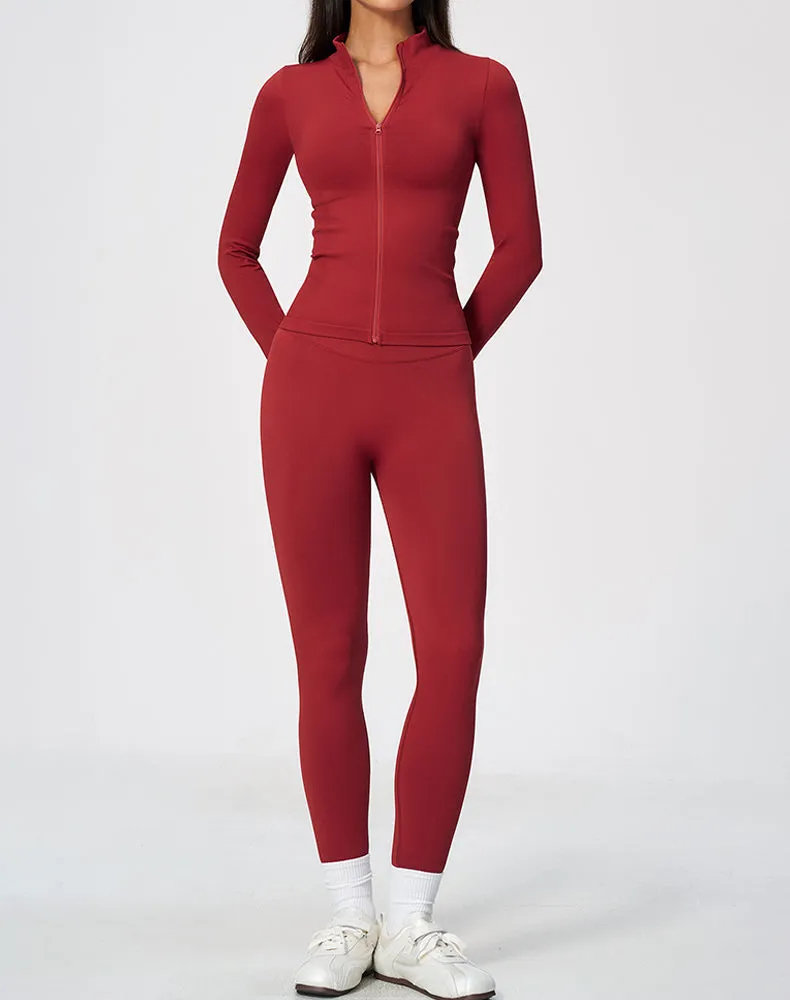 2-Piece Athletic Set Zip Jacket and Leggings sold by CRAVE by Frederick Wilhelm product image thumbnail 4