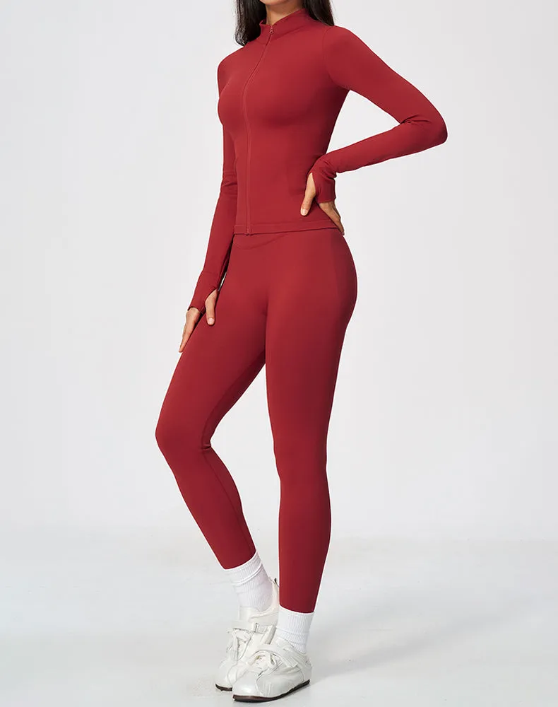 2-Piece Athletic Set Zip Jacket and Leggings sold by CRAVE by Frederick Wilhelm product image thumbnail 5