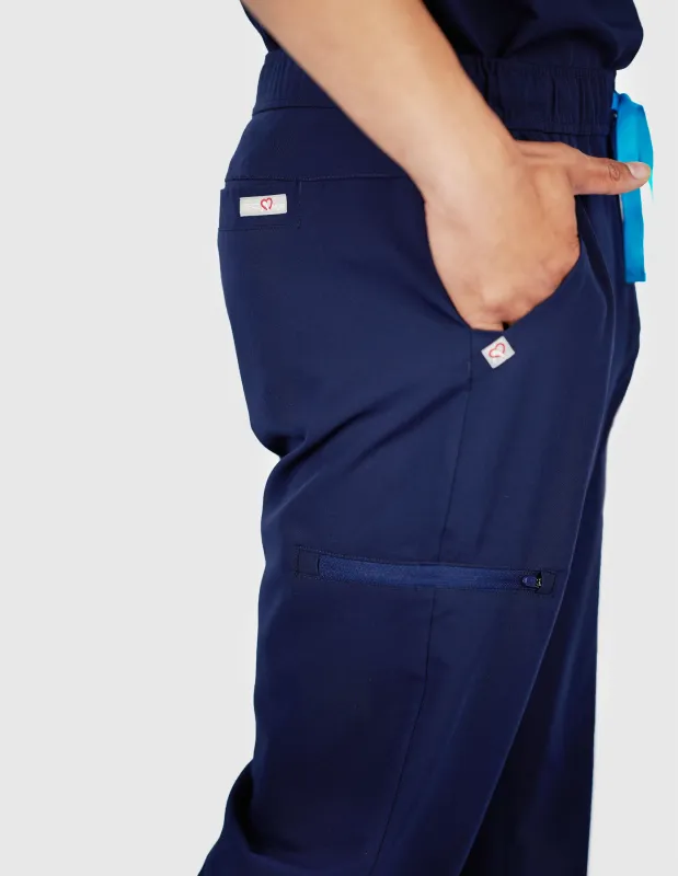 Kyoto Jogger Men's Navy Scrub Pants sold by Create Amor