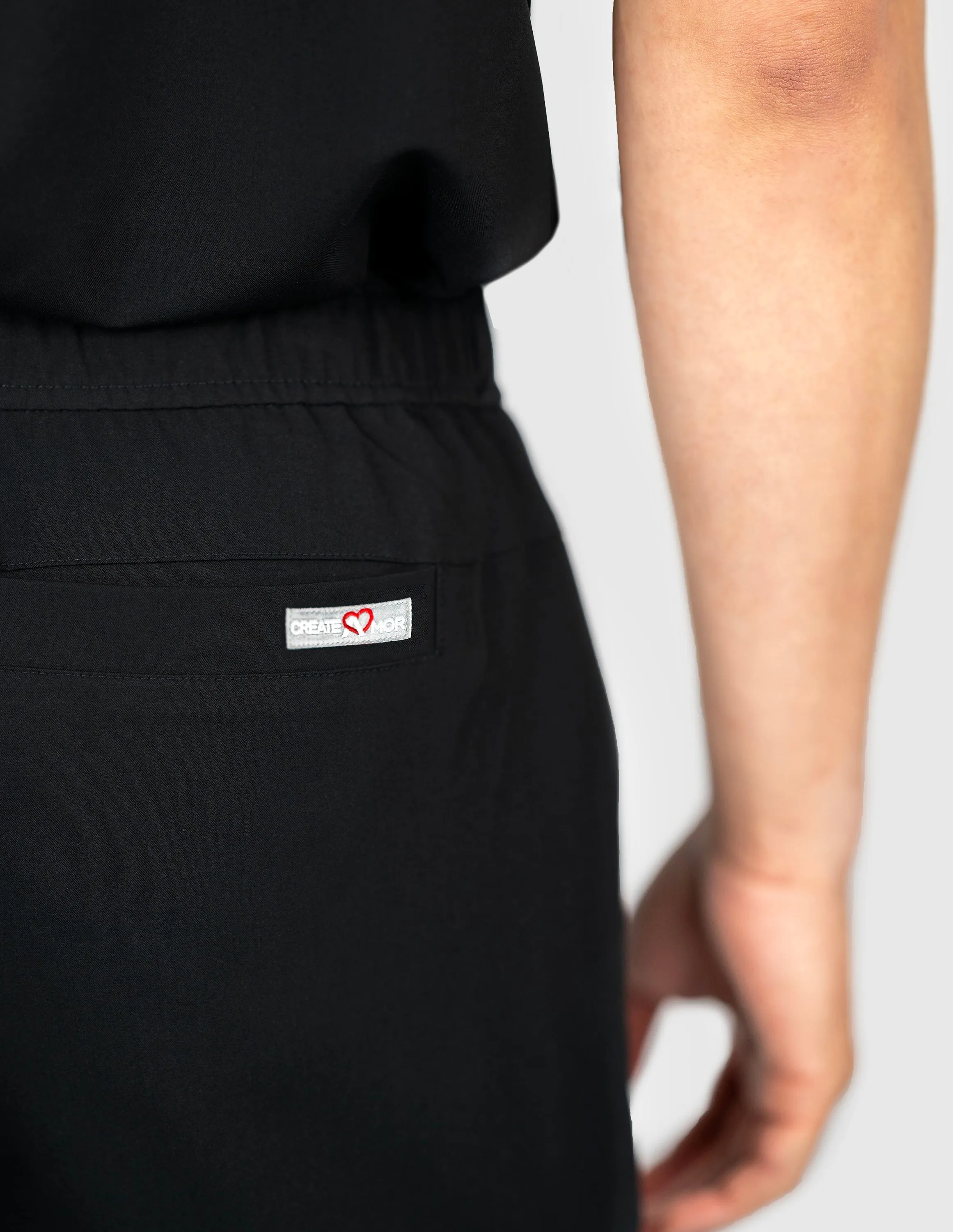 Kyoto Jogger Men's Black Scrub Pants sold by Create Amor product image thumbnail 4