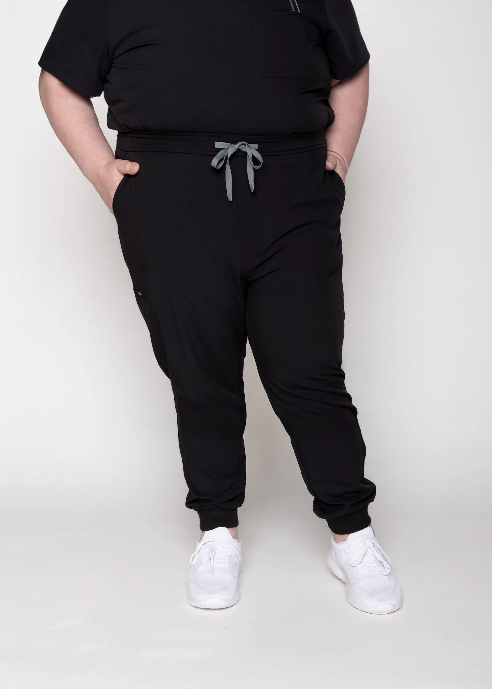 Kyoto Jogger Men's Black Scrub Pants sold by Create Amor product image thumbnail 5