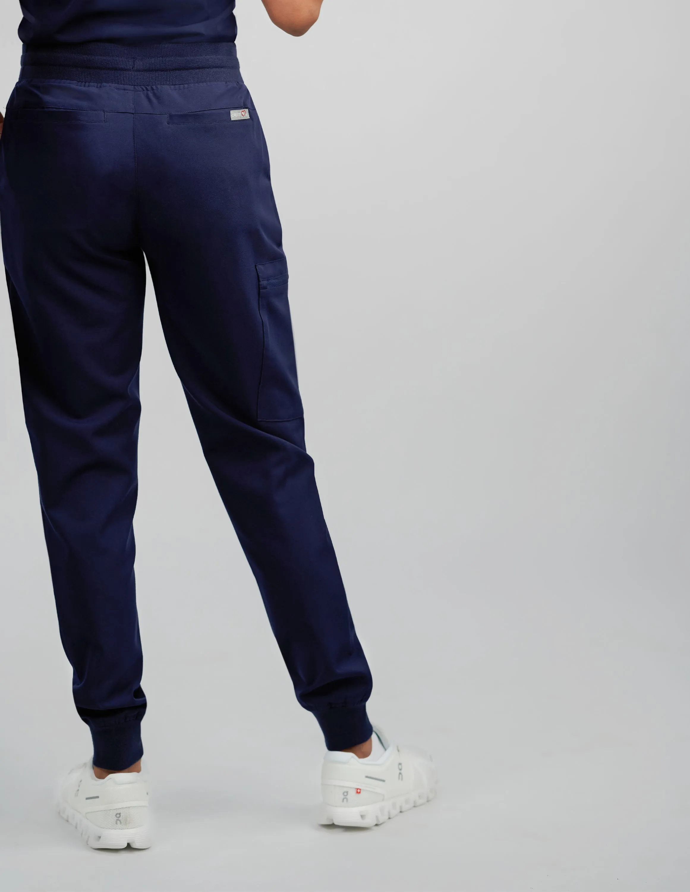 Ivy Jogger Women's Navy Scrub Pants sold by Create Amor product image thumbnail 3