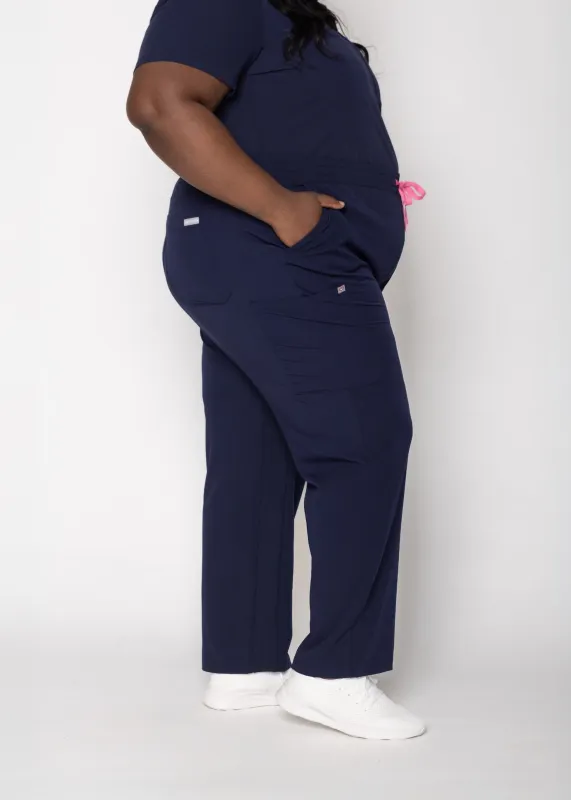Daisy Classic Women's Navy Scrub Pants sold by Create Amor