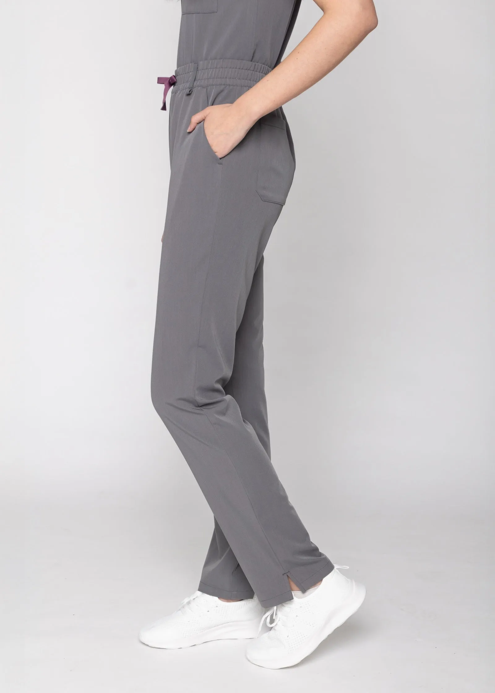 Daisy Classic Women's Charcoal Scrub Pants sold by Create Amor product image thumbnail 5