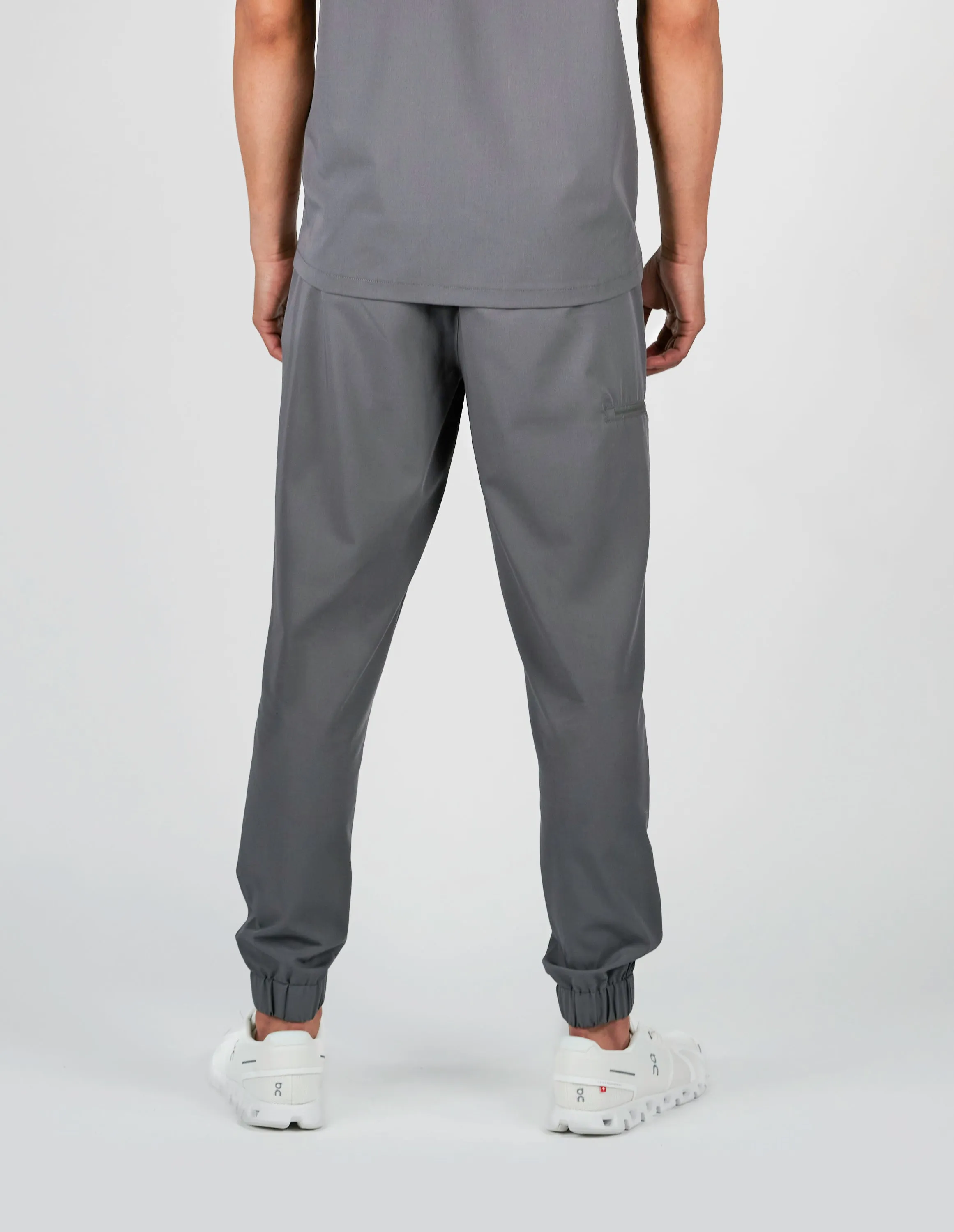 Aspen Jogger Men's Charcoal Scrub Pants sold by Create Amor product image thumbnail 4