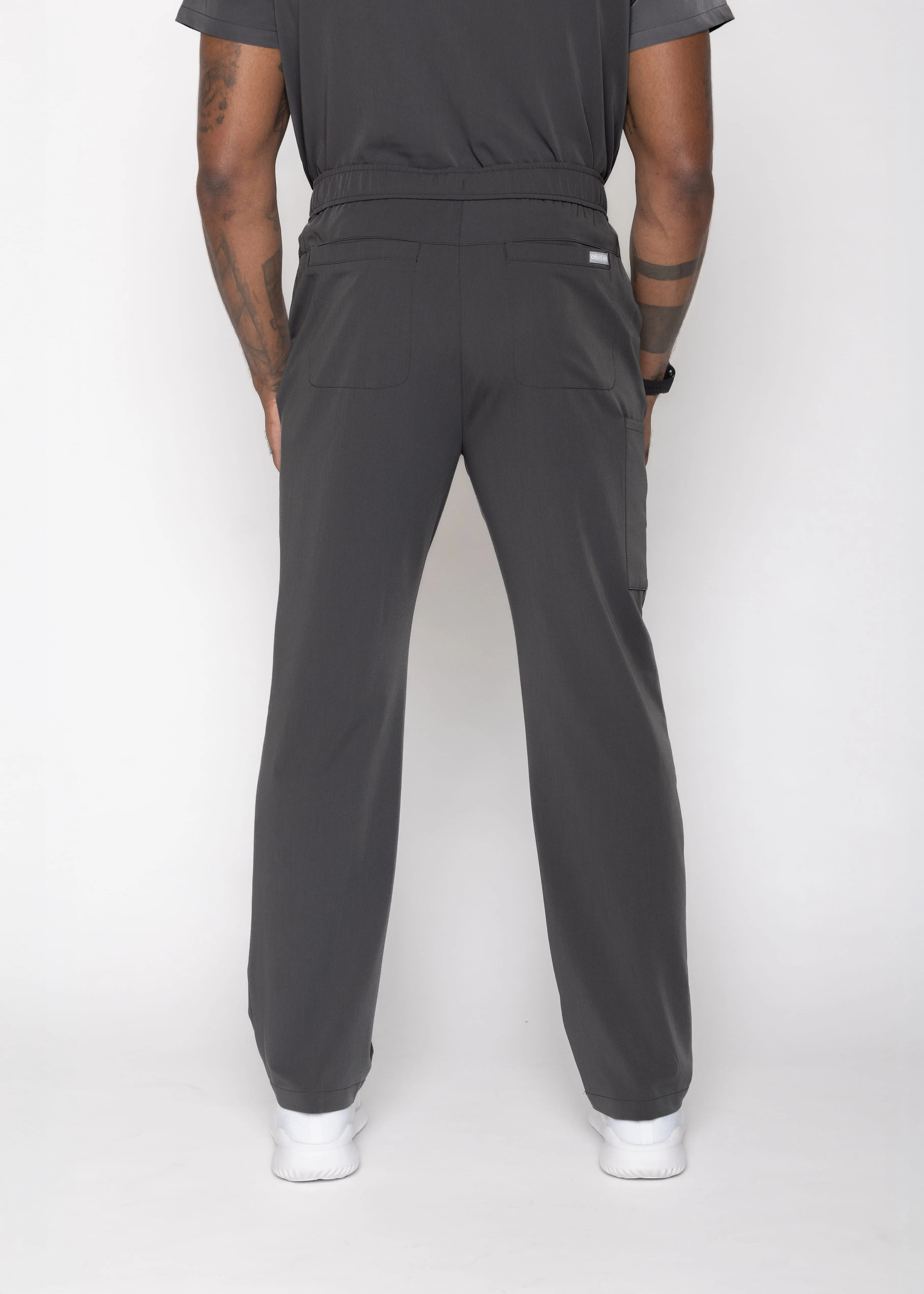 Amalfi Classic Men's Pewter Scrub Pants sold by Create Amor product image thumbnail 4