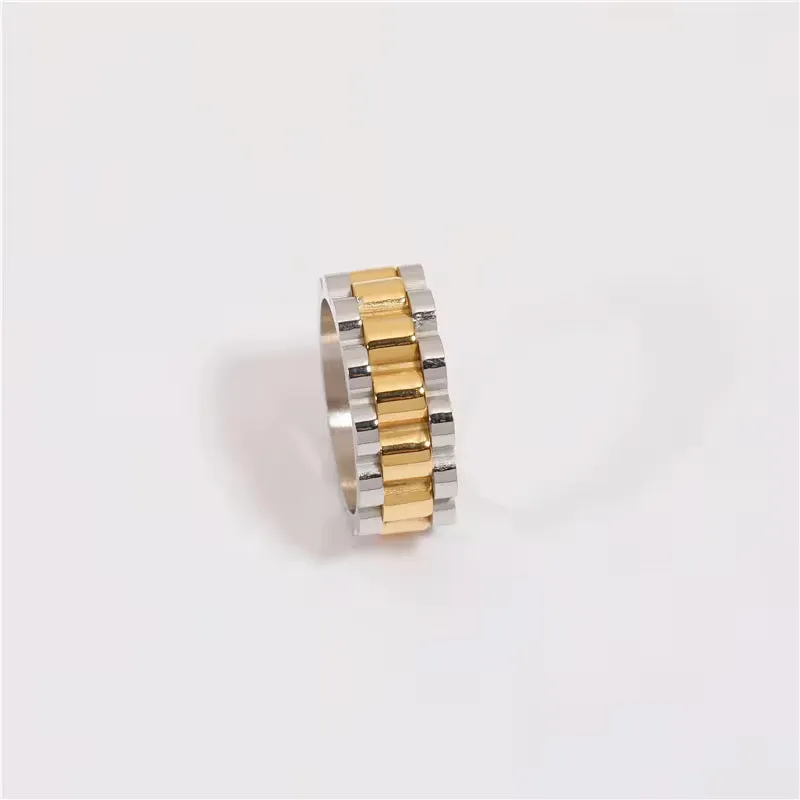 Mixed Metal Ring sold by Drop Jewelry Co. product image thumbnail 3