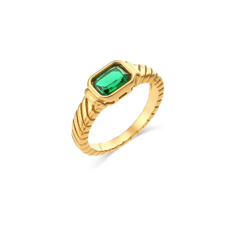 Emerald Ring sold by Drop Jewelry Co.