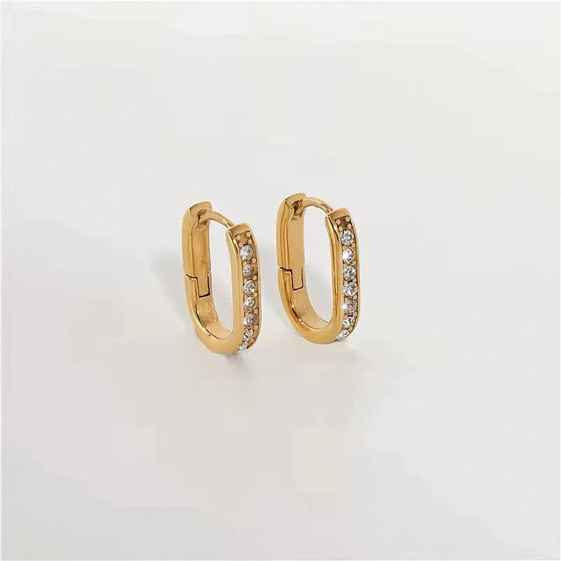 Honey Huggie sold by Drop Jewelry Co.