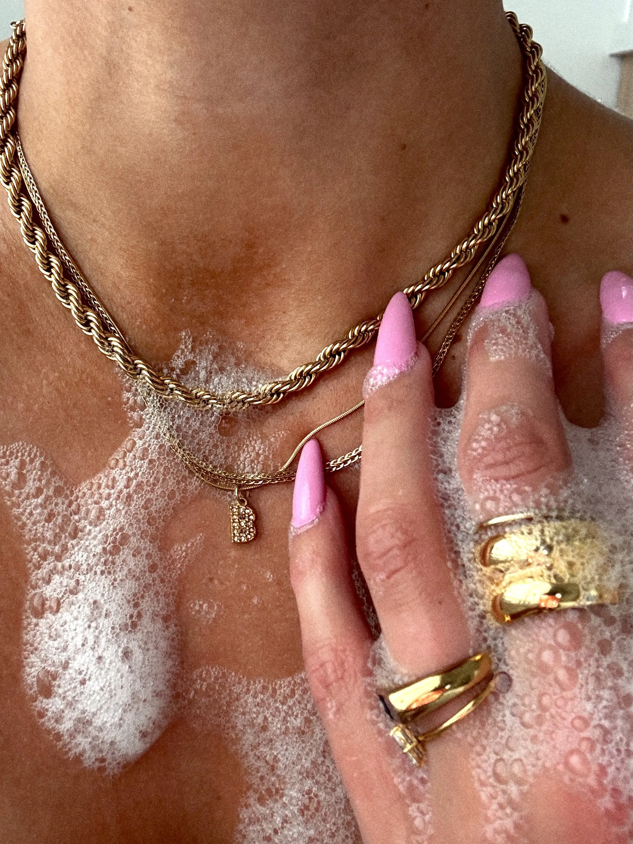 Initial Necklace sold by Drop Jewelry Co. product image thumbnail 2