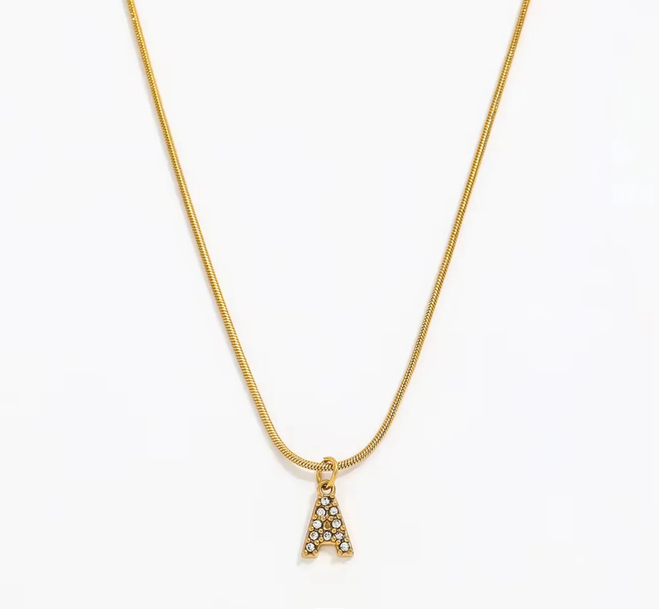 Initial Necklace sold by Drop Jewelry Co.