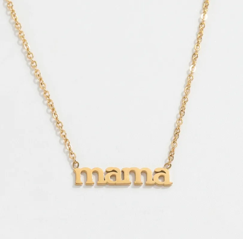 MAMA Necklace sold by Drop Jewelry Co.