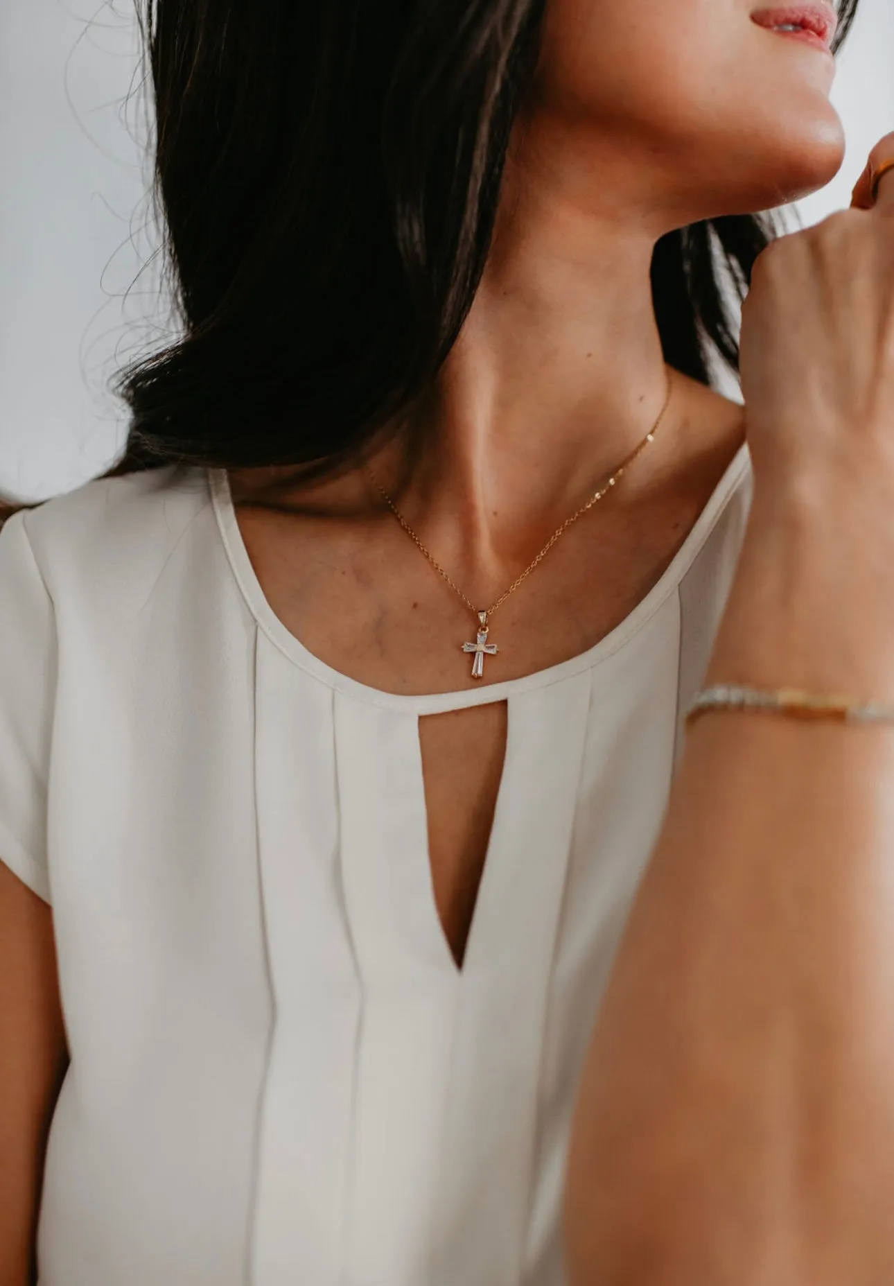 Cross Pendant sold by Drop Jewelry Co.