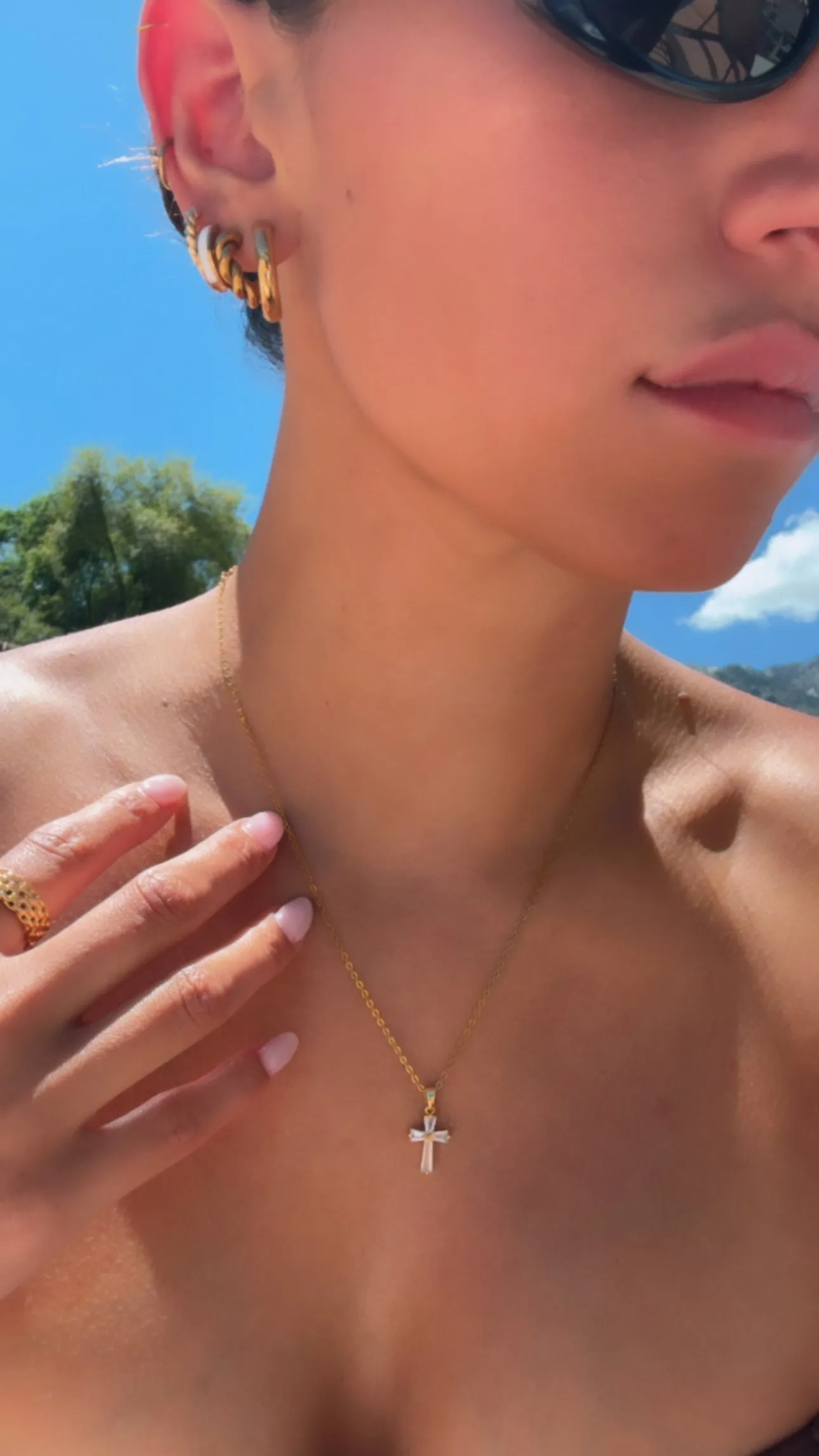 Cross Pendant sold by Drop Jewelry Co. product image thumbnail 3