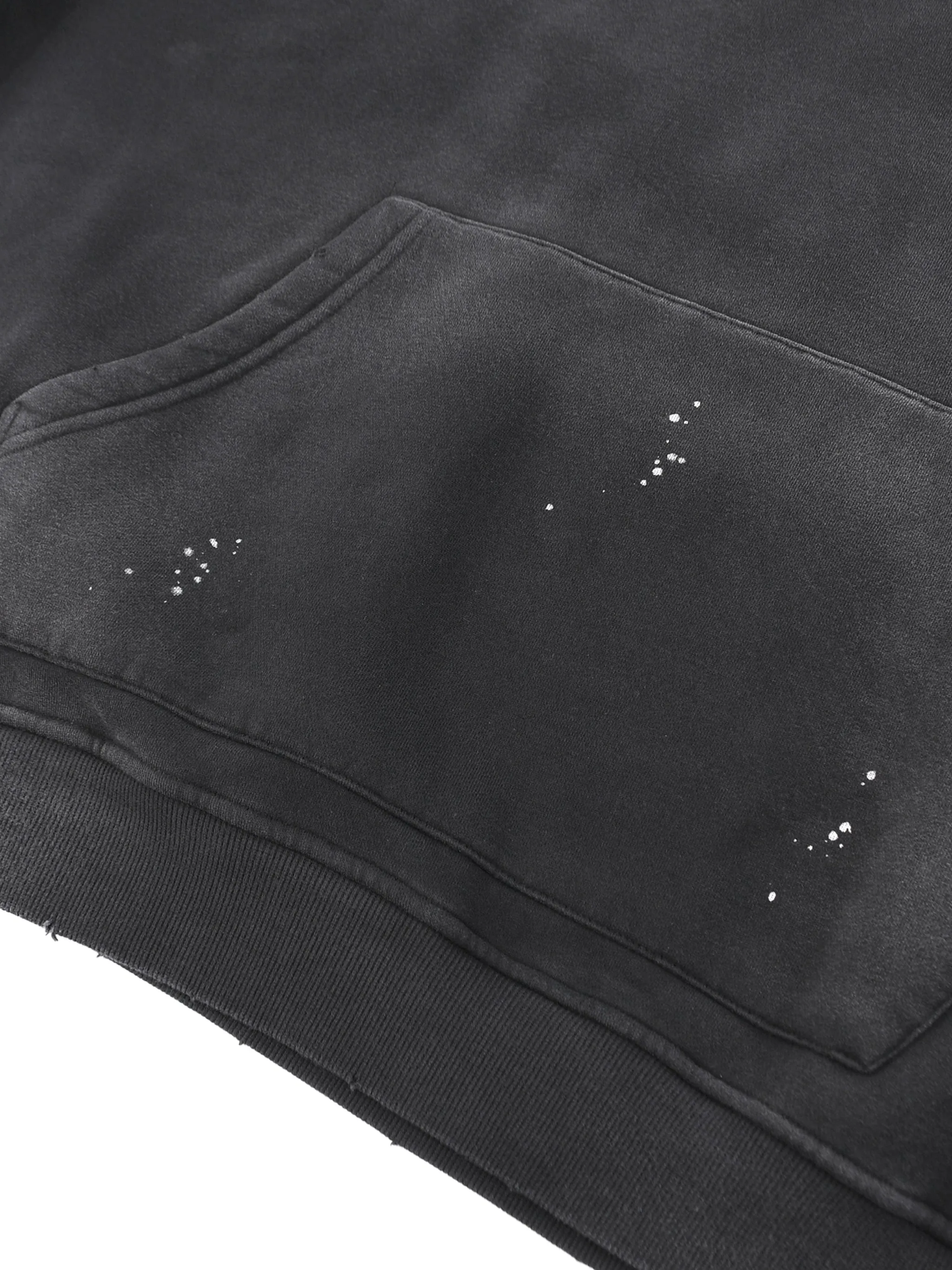 Vintage Washed Frayed Fleece Hoodie sold by Drop Jewelry Co. product image thumbnail 5