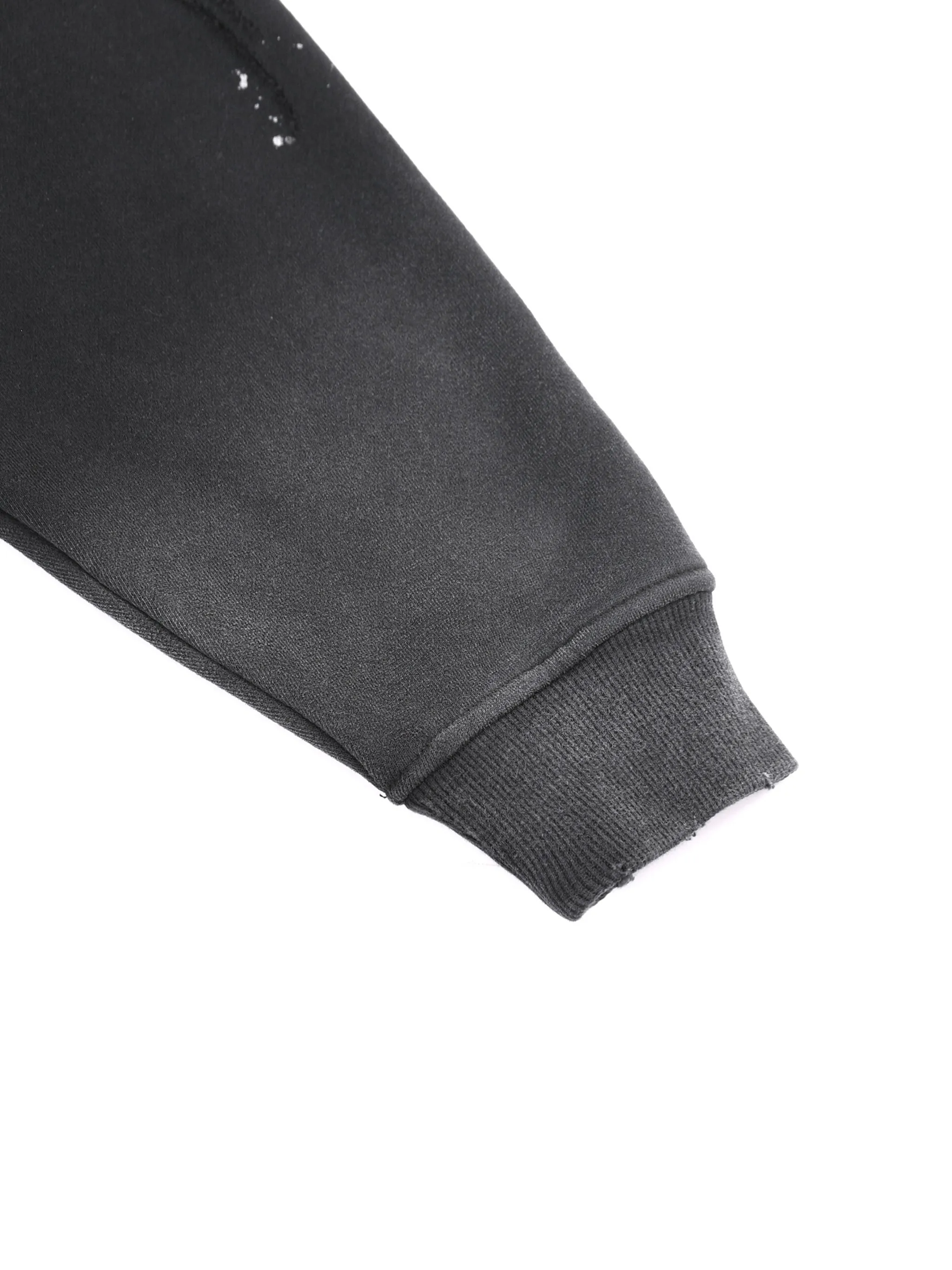 Vintage Washed Frayed Fleece Hoodie sold by Drop Jewelry Co. product image thumbnail 4