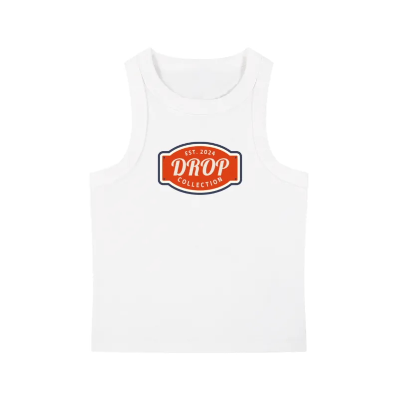Snow Washed Tank Top made by Drop Jewelry Co.