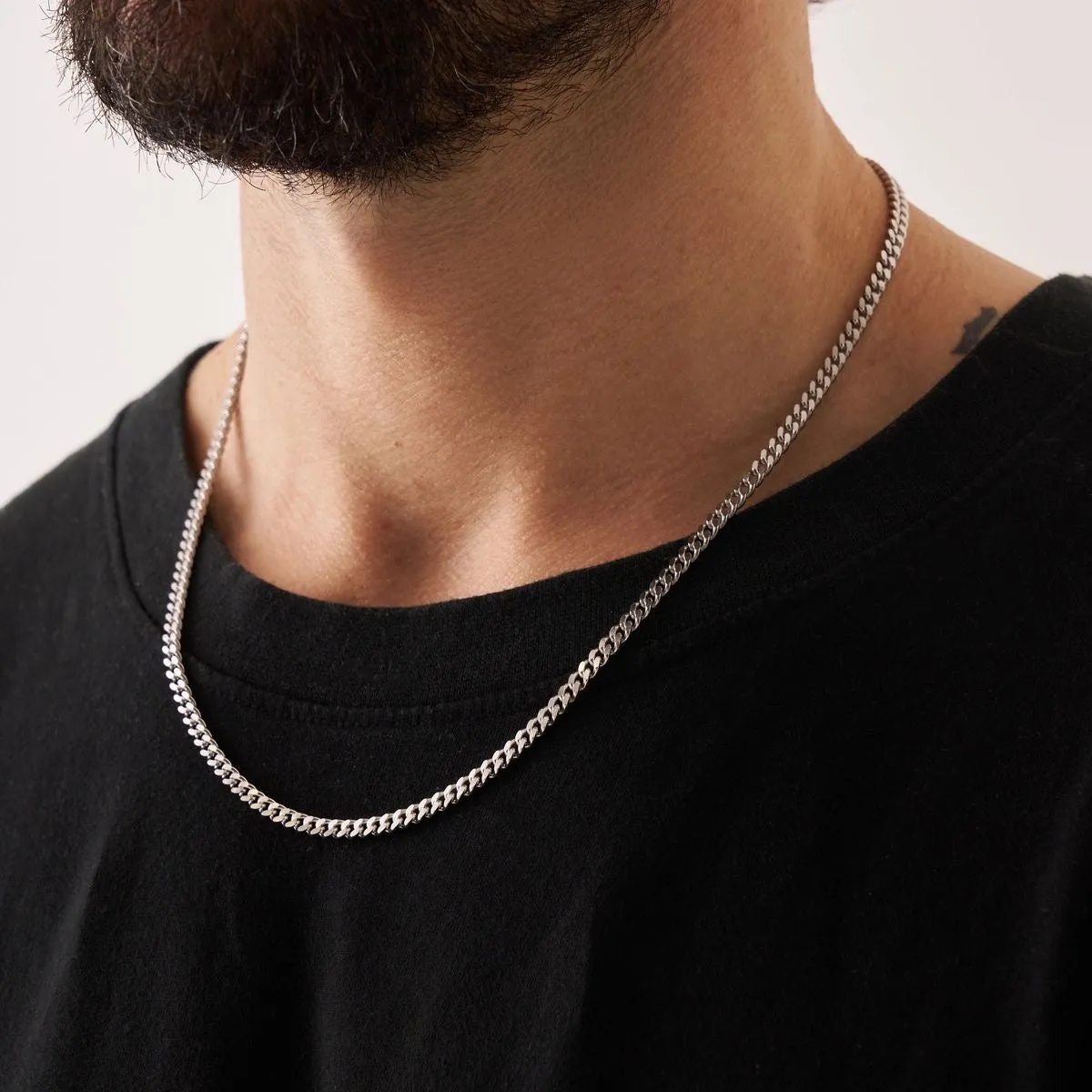 3mm Miami Chain sold by Drop Jewelry Co. product image thumbnail 5