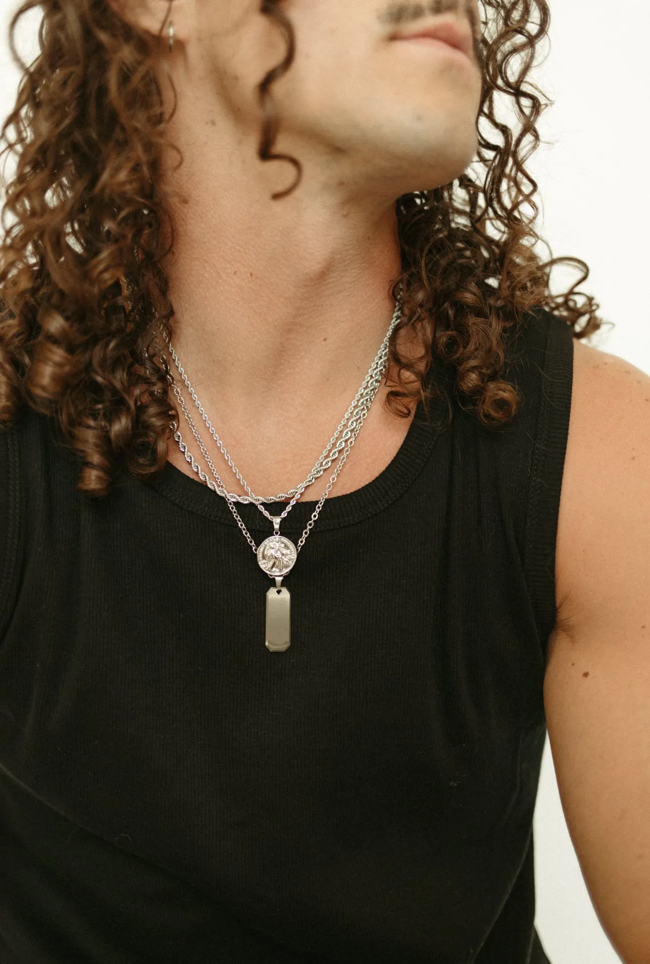 Men's Bar Pendant sold by Drop Jewelry Co. product image thumbnail 4