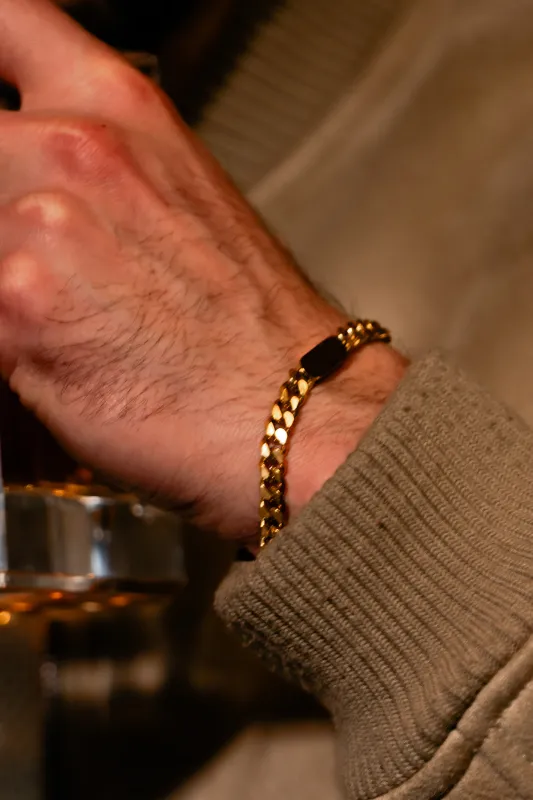 Diego Cuban Bracelet made by Drop Jewelry Co.