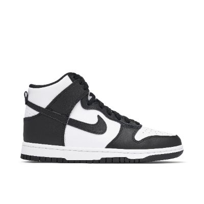 Nike Dunk High Retro Black White Womens sold by Laced