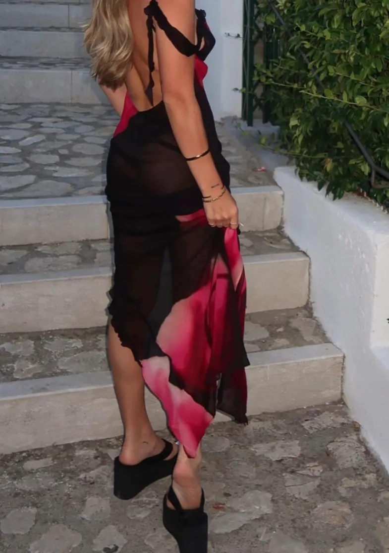 Oceana Maxi Dress sold by Hudson and Bailey product image thumbnail 3