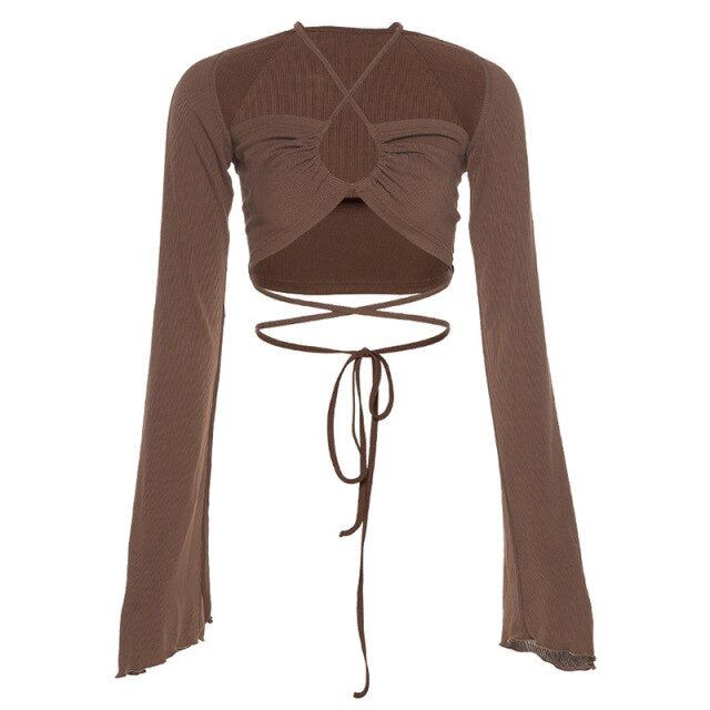 Irati Wrap Top sold by Hudson and Bailey product image thumbnail 11