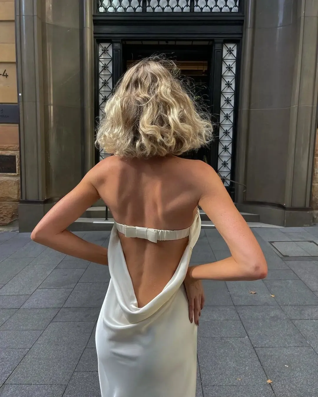 Dries Backless Dress sold by Hudson and Bailey product image thumbnail 2