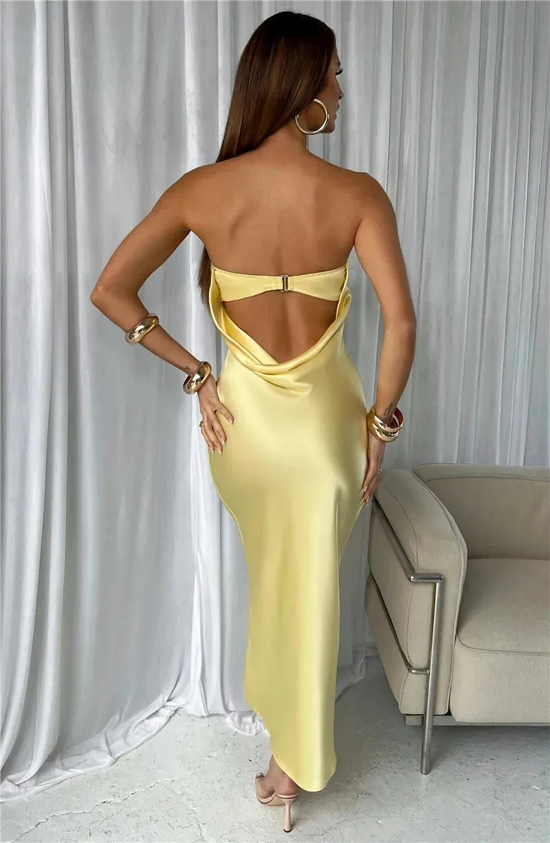 Esti Backless Dress sold by Hudson and Bailey product image thumbnail 4