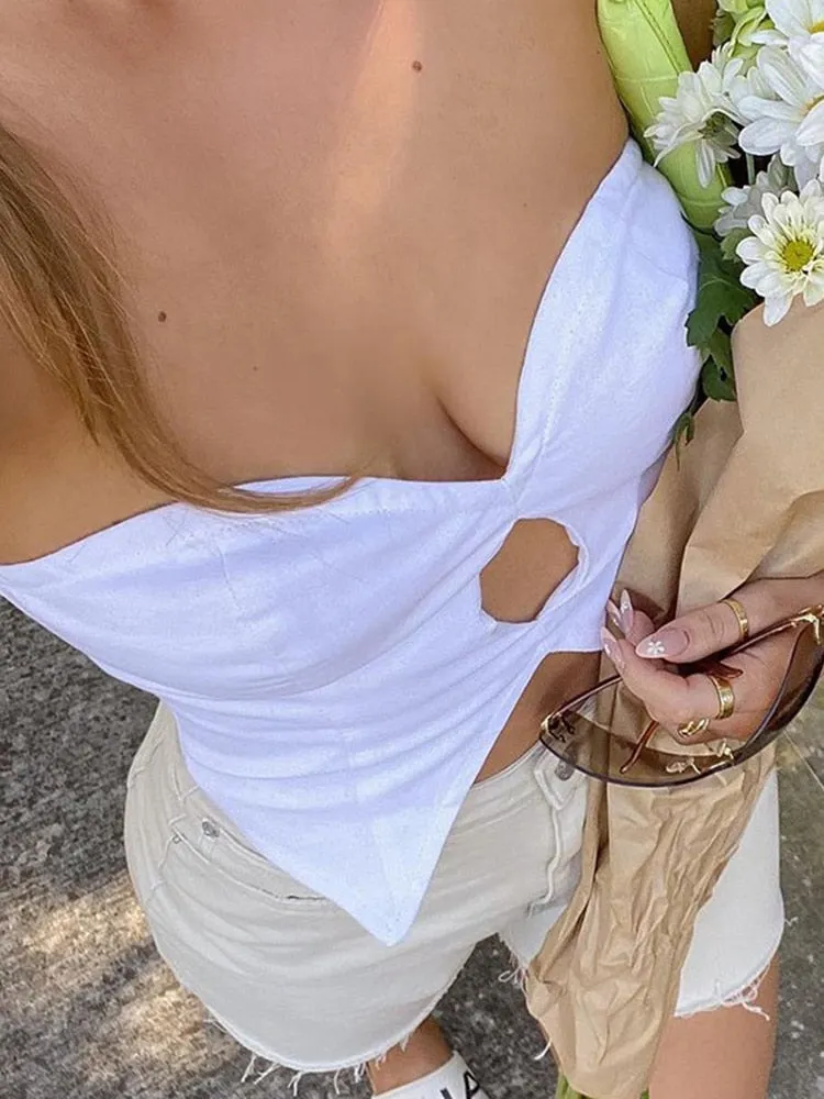 Jessa Cut Out Top sold by Hudson and Bailey product image thumbnail 3