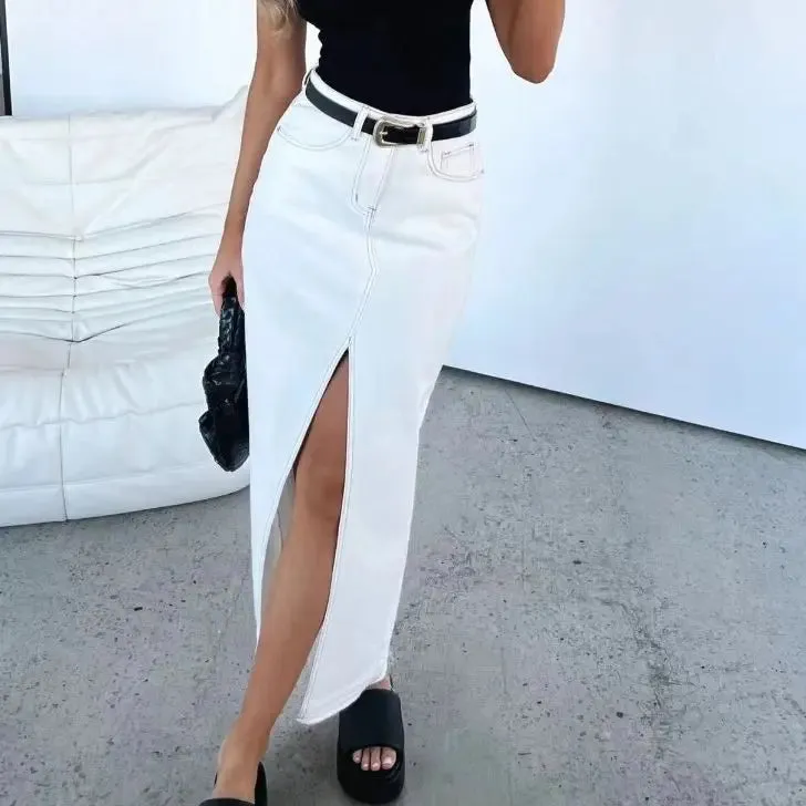 Mysa Denim Skirt sold by Hudson and Bailey product image thumbnail 2