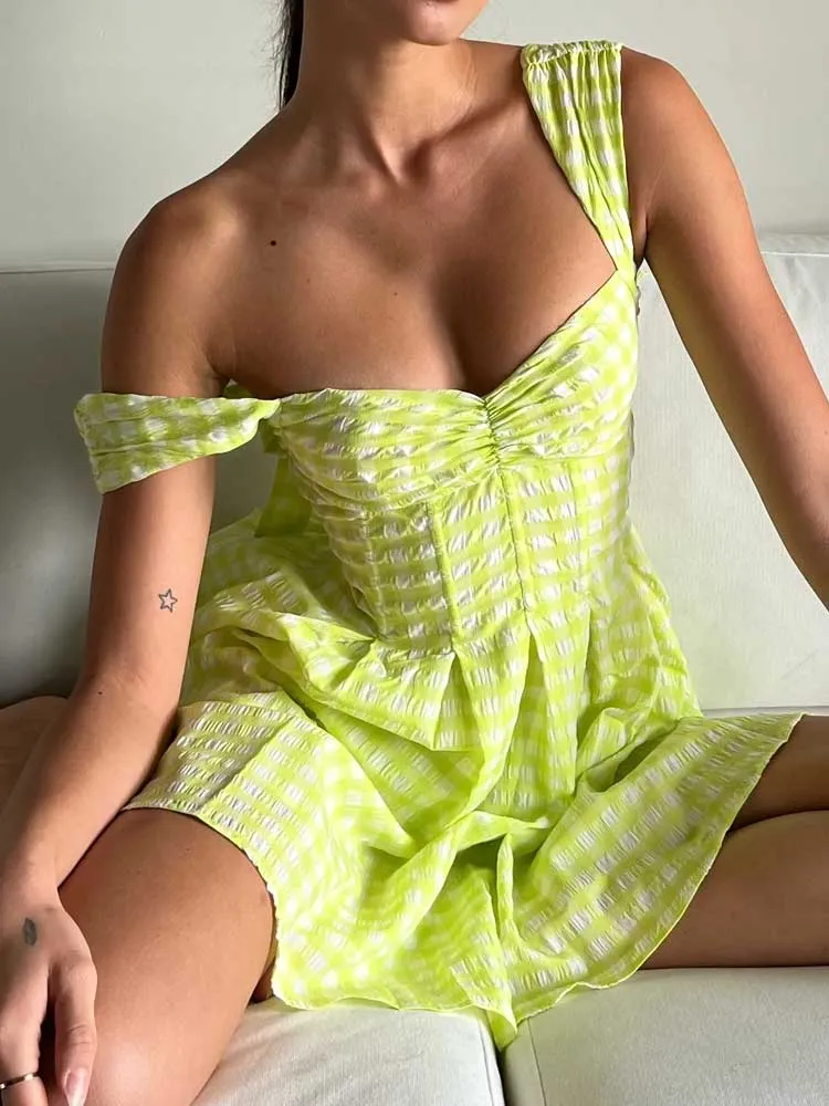 Limoncello Mini Dress sold by Hudson and Bailey product image thumbnail 3