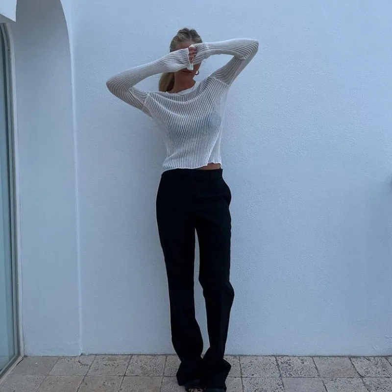 Merritt Ribbed Top sold by Hudson and Bailey product image thumbnail 5