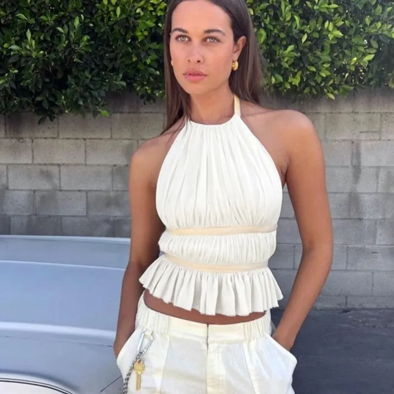 Marloes Halter Top sold by Hudson and Bailey