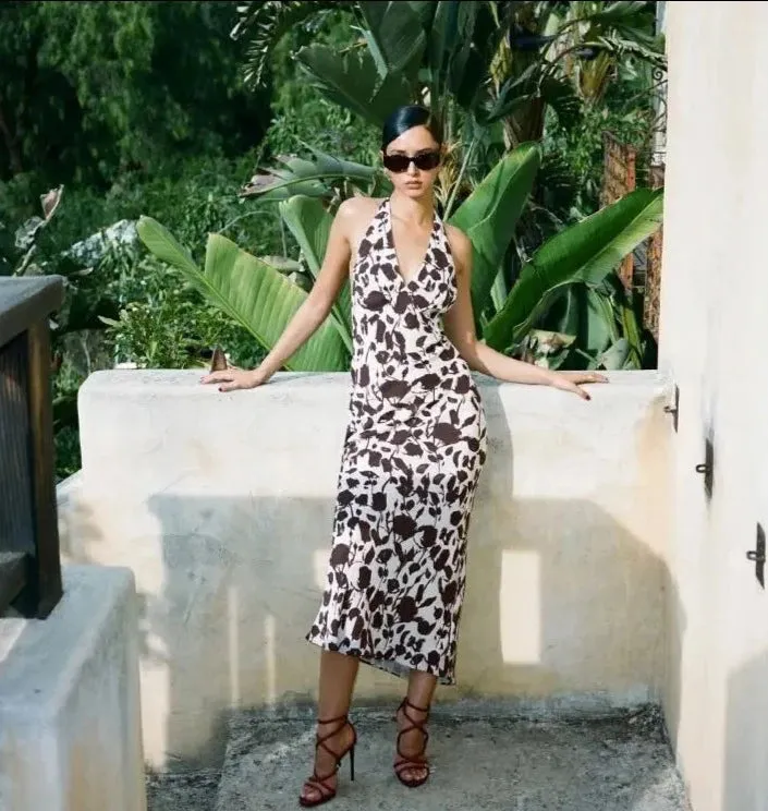 Elara Silk Dress sold by Hudson and Bailey