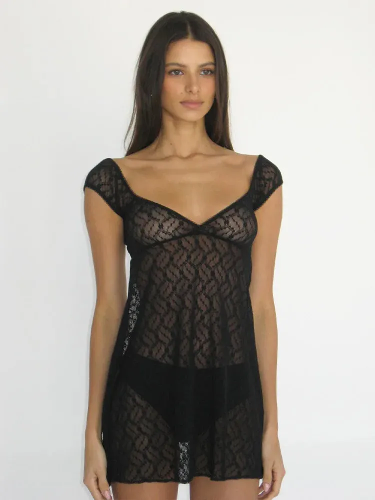 Poema Lace Dress sold by Hudson and Bailey