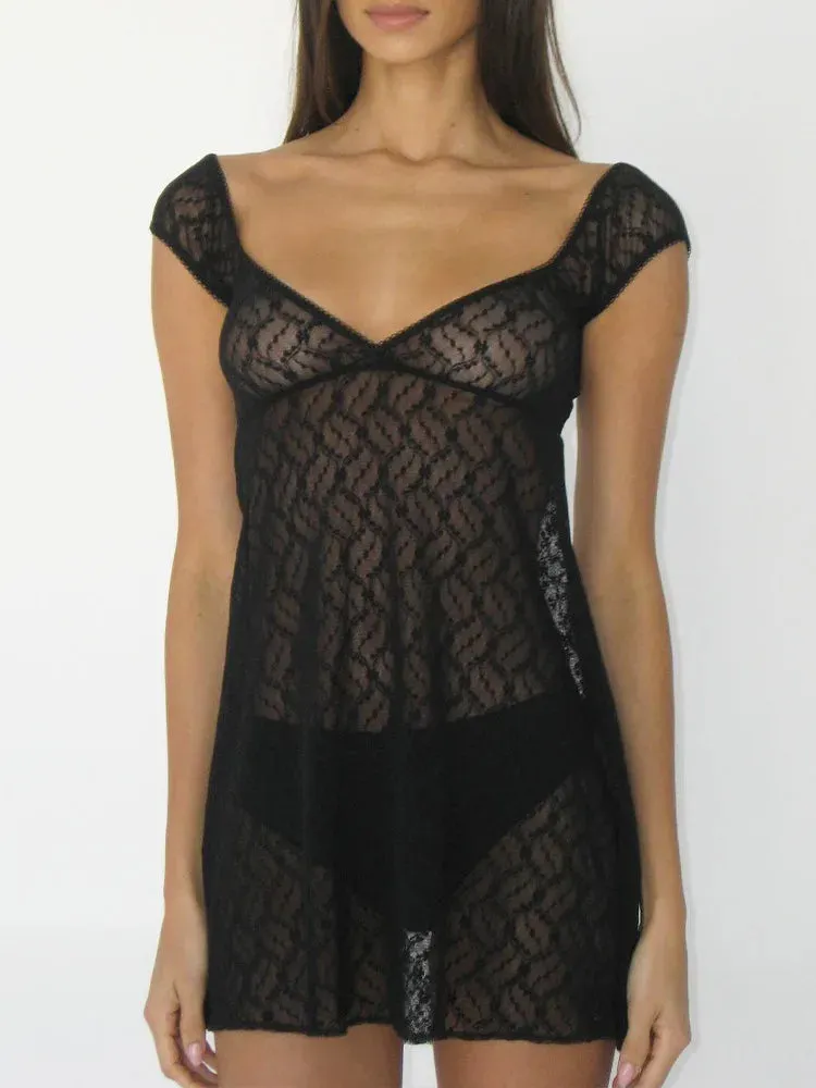 Poema Lace Dress sold by Hudson and Bailey product image thumbnail 2