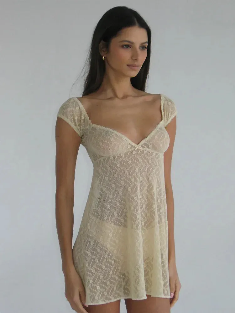 Poema Lace Dress sold by Hudson and Bailey product image thumbnail 3