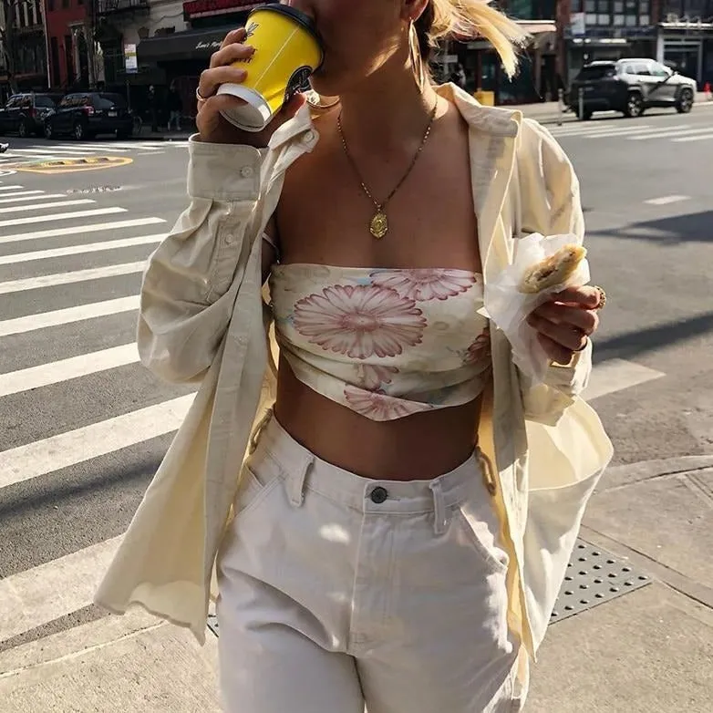 Jolie Silk Top sold by Hudson and Bailey