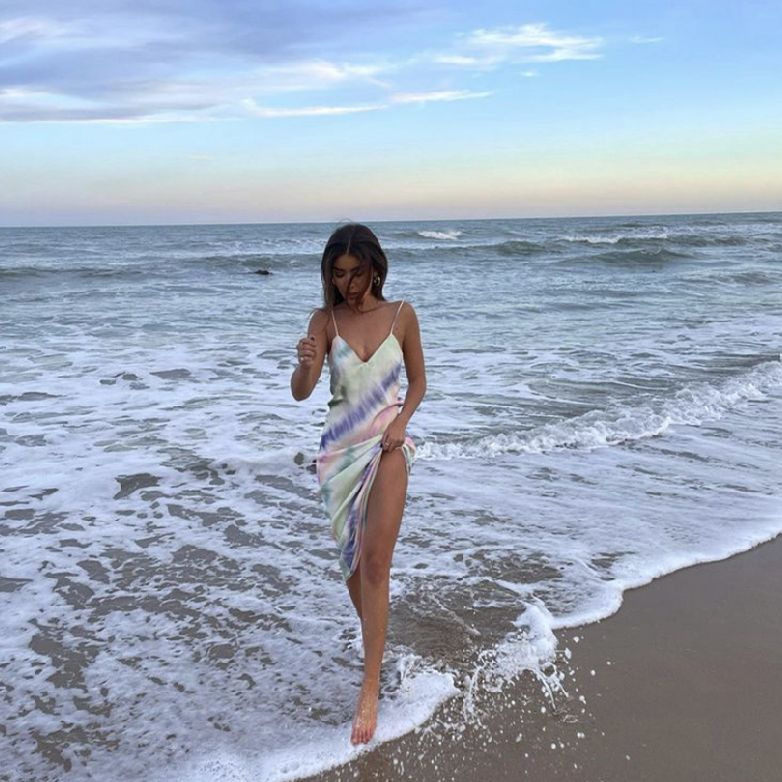 Bay Tie Dye Maxi Dress sold by Hudson and Bailey product image thumbnail 2