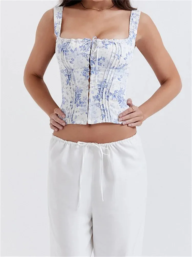 Saffron Floral Top sold by Hudson and Bailey product image thumbnail 4