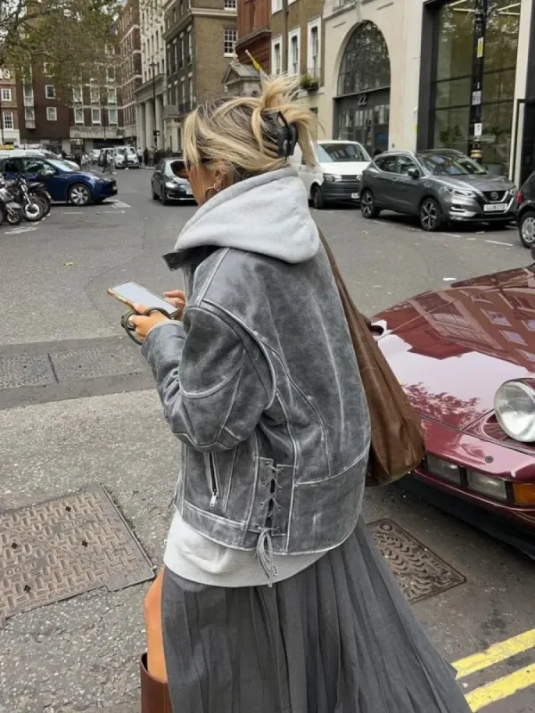 Josephine Oversized Jacket sold by Hudson and Bailey