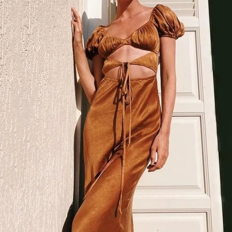 Emmy Cut-Out Dress sold by Hudson and Bailey