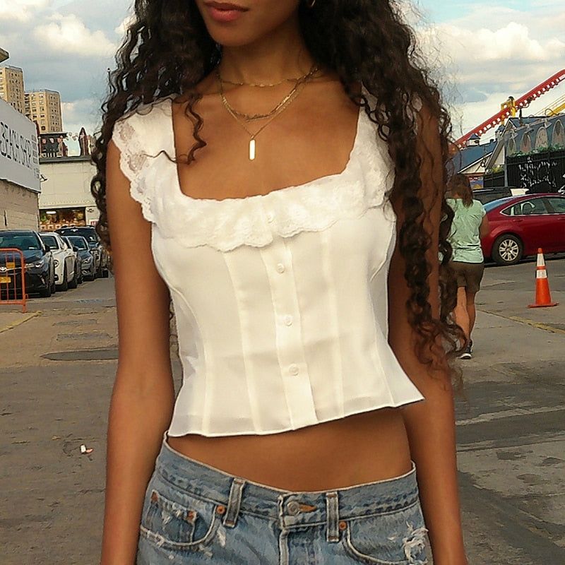 Posie Lace Top sold by Hudson and Bailey product image thumbnail 4